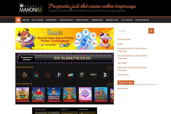 Colormag-pro theme site design template sample