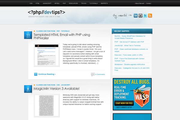 Site using Syntax-highlighter-cb plugin