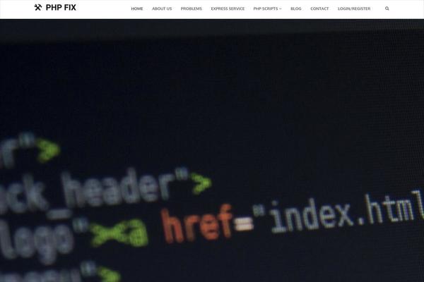 phpfix.com site used Squarecode-wp