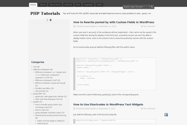 zBench theme site design template sample