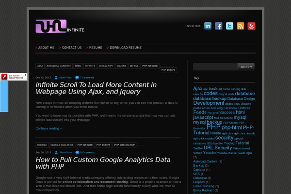 simploblack theme websites examples