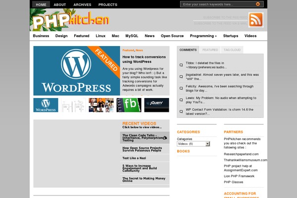 Treville theme site design template sample