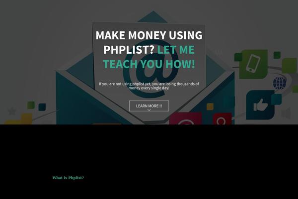 phplistmod.com site used Wppremium