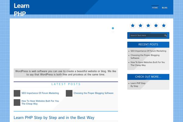 phpsis.com site used Writing Board