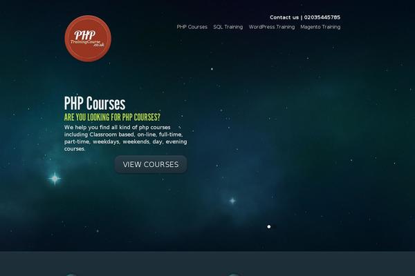 Fusion theme site design template sample