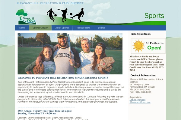 phrecsports.com site used Phsportscenterthoitsy