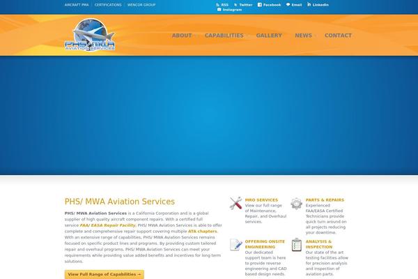 Sterling theme site design template sample