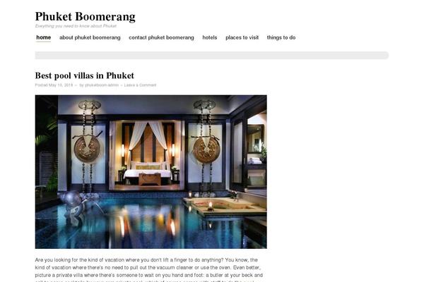 Twenty Seventeen theme site design template sample