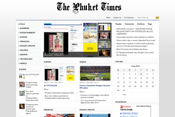 Uku theme site design template sample