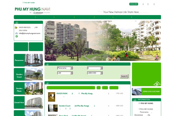 Default theme site design template sample