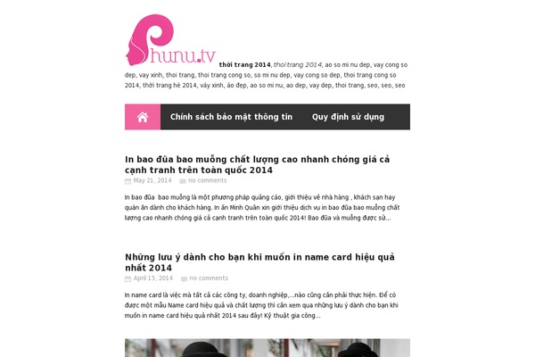 Metro theme site design template sample