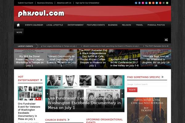 Site using Simple Ads Manager plugin