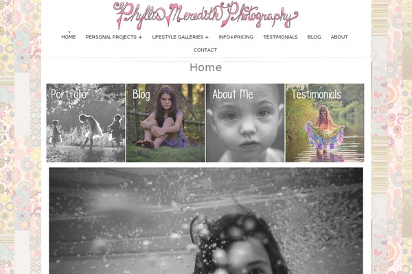 Tripod theme site design template sample