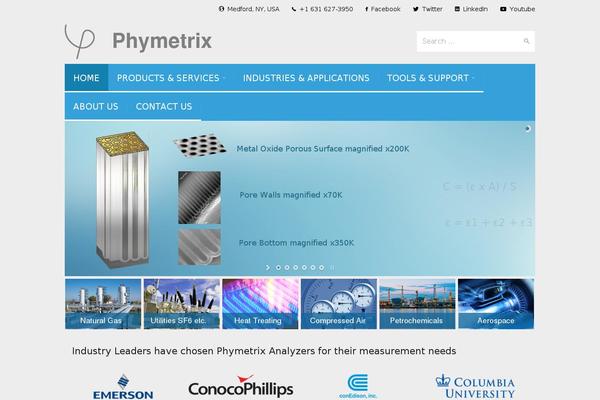 Factory theme site design template sample