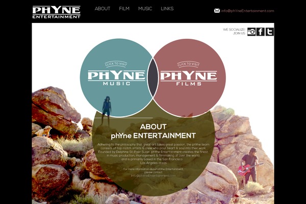 phyneentertainment.com site used Ddp-ten_dropdownresponsive