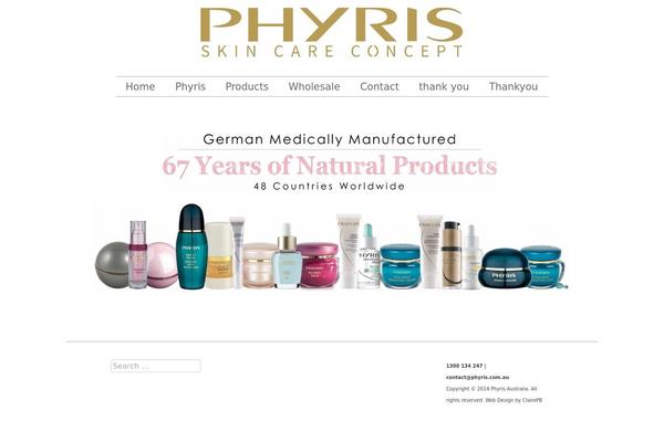 phyris.com.au site used Mog