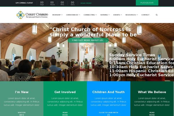 Realchurch-v1-00 theme site design template sample