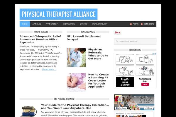 Genesis theme site design template sample