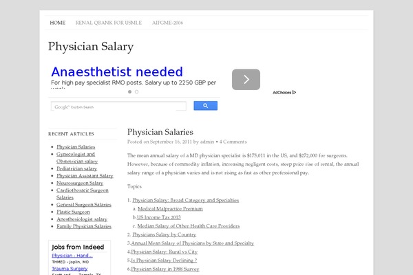 Headway theme site design template sample