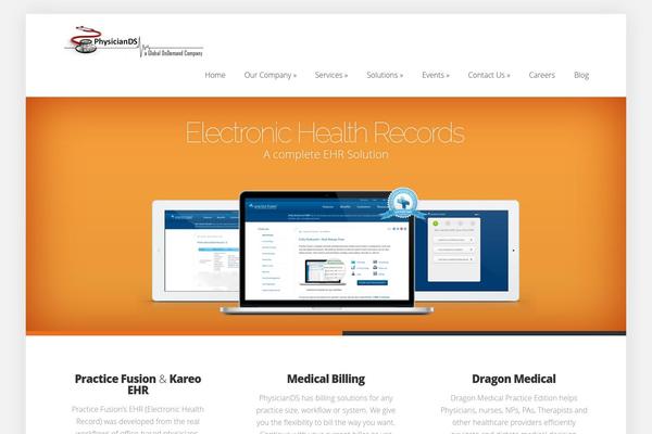 Foxy theme site design template sample