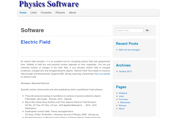 Innovative theme site design template sample