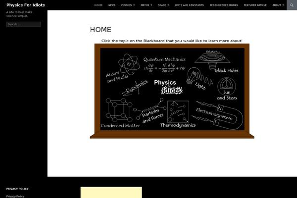 Site using WP QuickLaTeX plugin