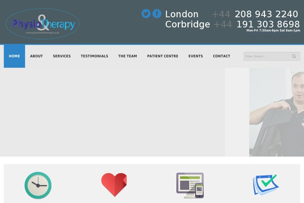 physioandtherapy.co.uk site used Managov