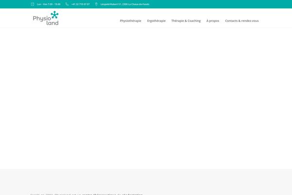 Wellspring theme site design template sample