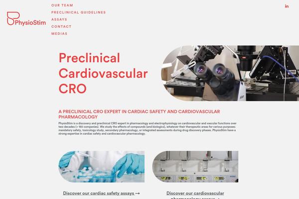 physiostim.com site used Uncode-child