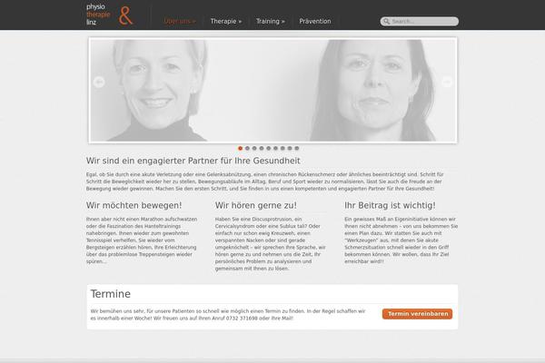 Onyx theme site design template sample