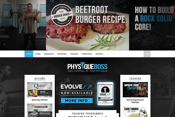 Braxton theme site design template sample