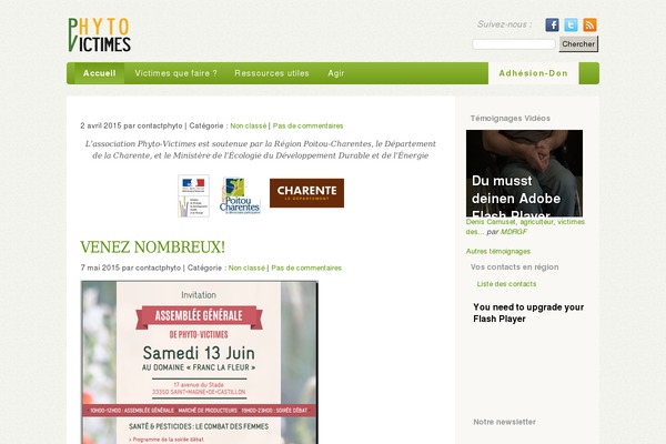 phyto-victimes.fr site used Creation_theme