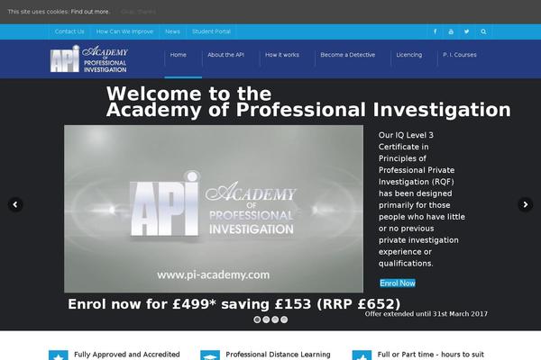 Site using U-course plugin
