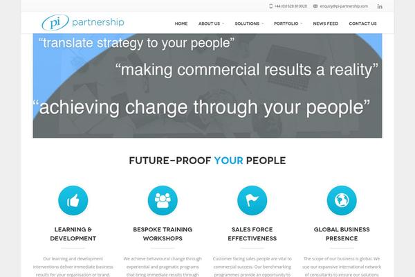 Savia theme site design template sample