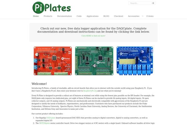 Site using Organize Series plugin