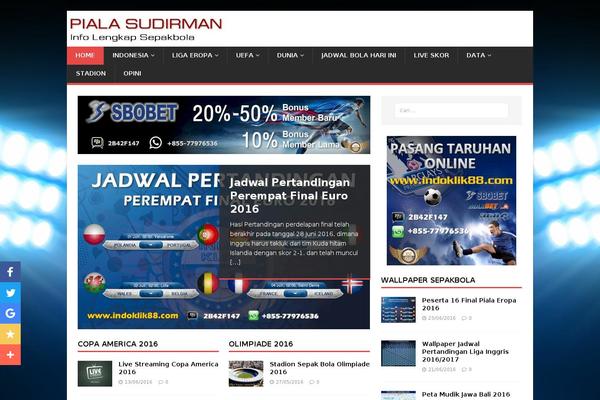 Site using Floating Banner Ad Rotator with Tracking plugin