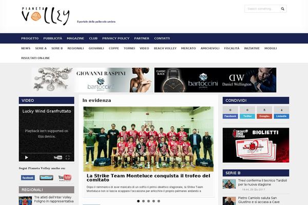 Allegro theme site design template sample