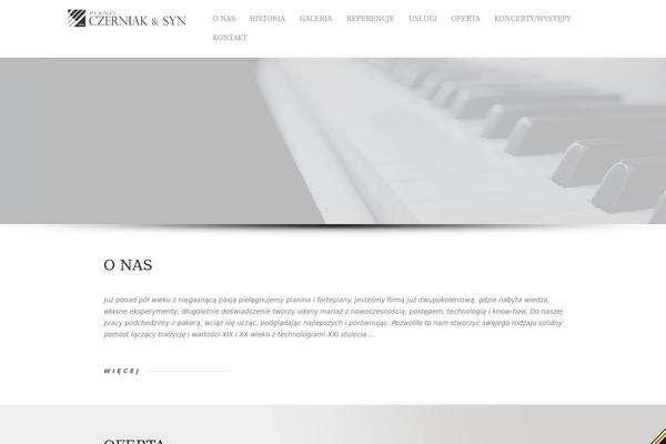 piano-czerniak.pl site used Piano