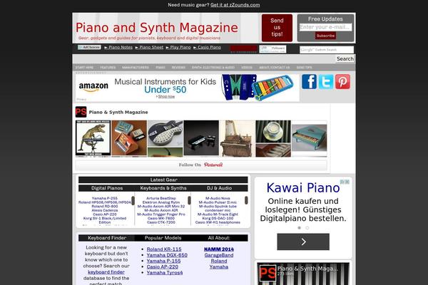 Revolution theme site design template sample