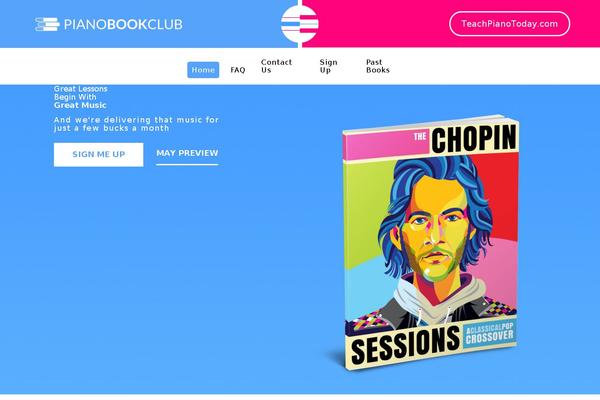 Twenty Twenty theme site design template sample