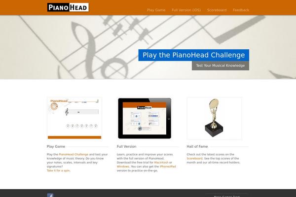 Grizzly theme site design template sample
