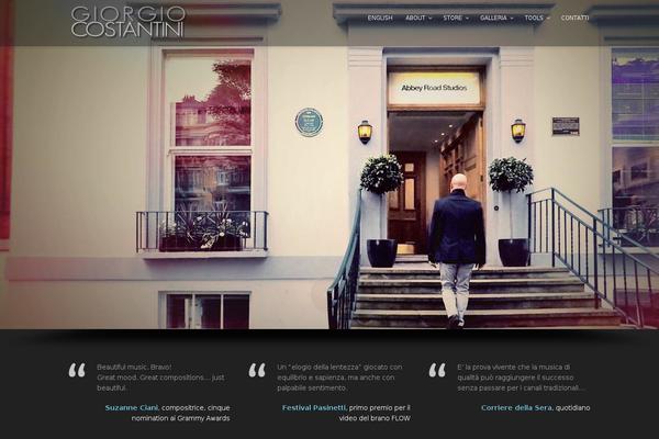 Music Club 1.4 theme site design template sample