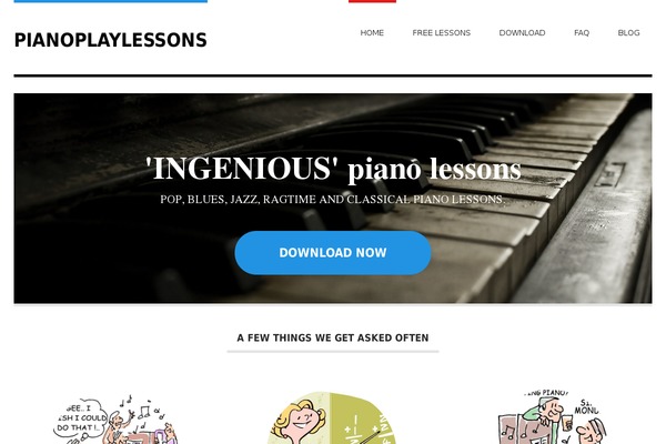 Hustle theme site design template sample