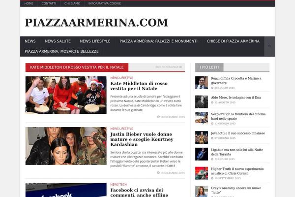 MH TechMagazine theme site design template sample