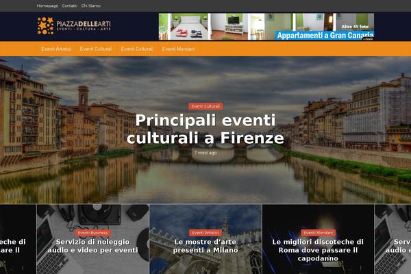 Site using Meks ThemeForest Smart Widget plugin