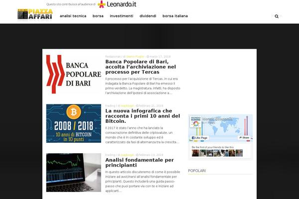 Admag theme site design template sample