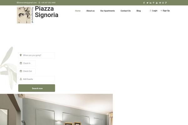 Wprentals theme site design template sample