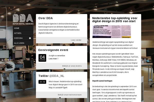 pibn.nl site used Dda