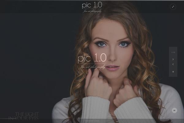 Kinetika theme site design template sample