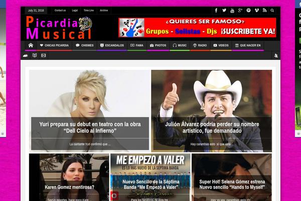 Multinews theme site design template sample